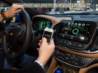 www.15marches.fr
Why would you pay to drive your car ?
 