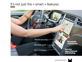 www.15marches.fr
@15marches
#LDTRA
stephane@15marches.fr
It’s not just the « smart » features
 