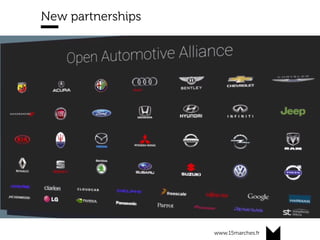 www.15marches.fr
New partnerships
 