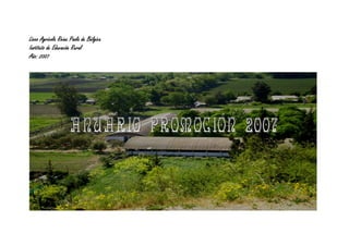 Anuario 2007 LARPB | PPT