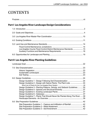 Landscaping Guidelines and Plant Palettes - Los Angeles, California | PDF