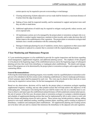 Landscaping Guidelines and Plant Palettes - Los Angeles, California | PDF