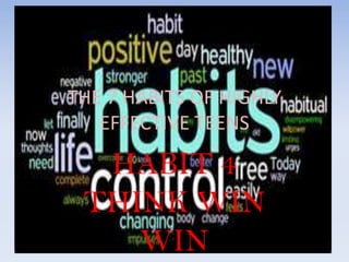 THE 7 HABITS OF HIGHLY EFFECTIVE TEENS HABIT 4 THINK WIN WIN 