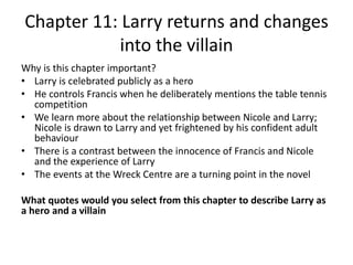 Larry LaSalle character development | PPTX