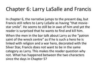 Larry LaSalle character development | PPTX