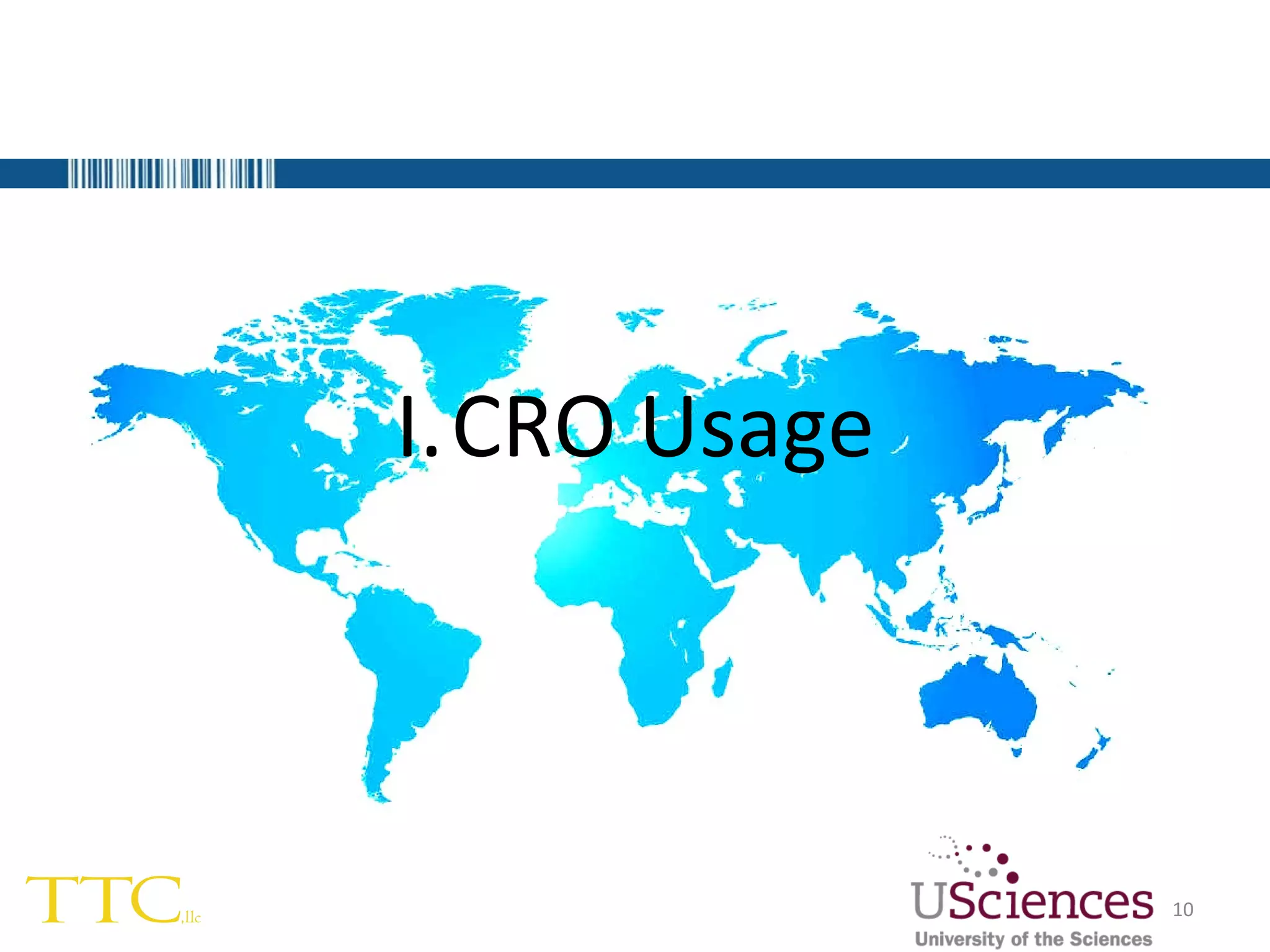 CRO Usage 
