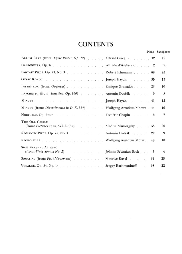 Larry teal solos for the alto saxophone player