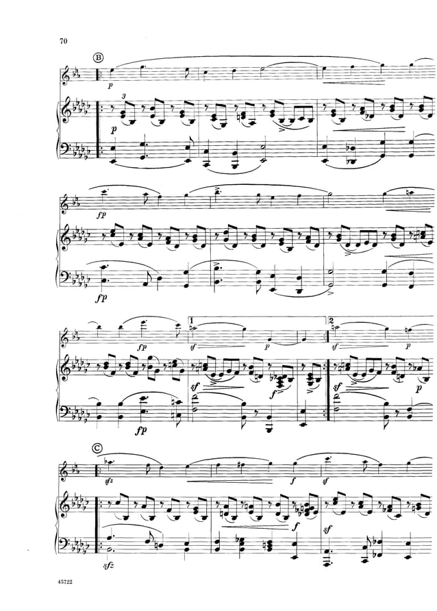 Larry teal solos for the alto saxophone player