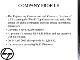 It is one of the largest and most respected companies in India's private sector.
