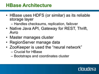 Hadoop World 2011: Advanced HBase Schema Design | PPTX