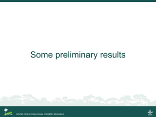 Conflict in collective land and forest formalization: a preliminary analysis