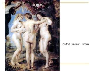 Les tres Gràcies.  Rubens 