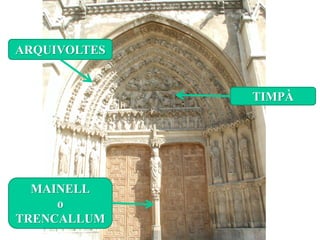 ARQUIVOLTES


              TIMPÀ




  MAINELL
     o
TRENCALLUM
 