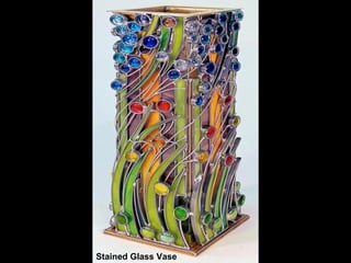 Stained Glass Vase
 