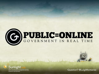 Question? @LuigiMontanez
 