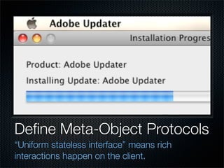LA RubyConf 2009 Waves And Resource-Oriented Architecture