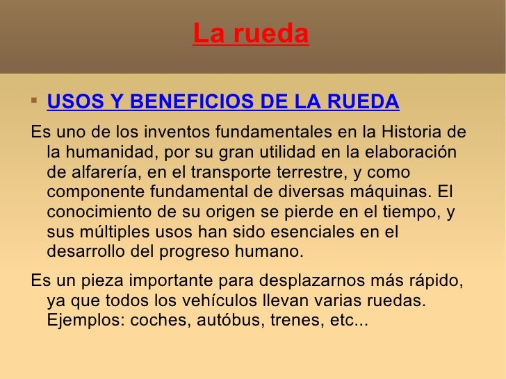 La rueda