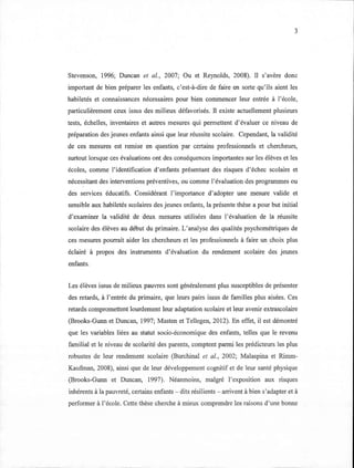 La réussite scolaire et les compétences... | PDF