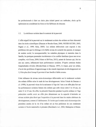 La réussite scolaire et les compétences... | PDF