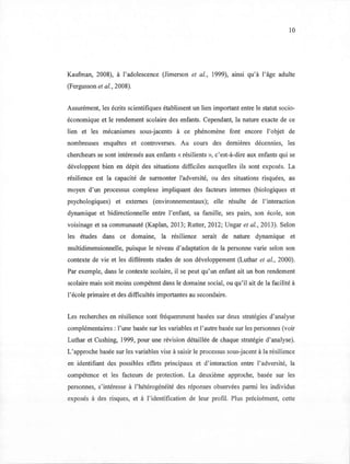 La réussite scolaire et les compétences... | PDF