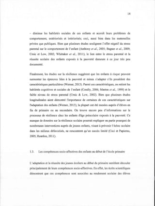 La réussite scolaire et les compétences... | PDF