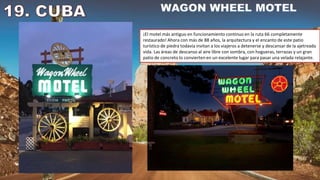 ¡El motel más antiguo en funcionamiento continuo en la ruta 66 completamente
restaurado! Ahora con más de 88 años, la arquitectura y el encanto de este patio
turístico de piedra todavía invitan a los viajeros a detenerse y descansar de la ajetreada
vida. Las áreas de descanso al aire libre con sombra, con hogueras, terrazas y un gran
patio de concreto lo convierten en un excelente lugar para pasar una velada relajante.
 