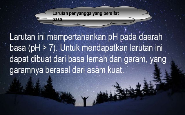 Larutan Penyangga (buffer)