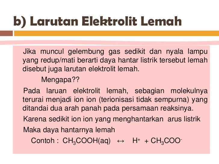 Larutan elektrolit & non elektrolit