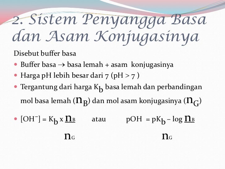 Larutan penyangga(buffer)