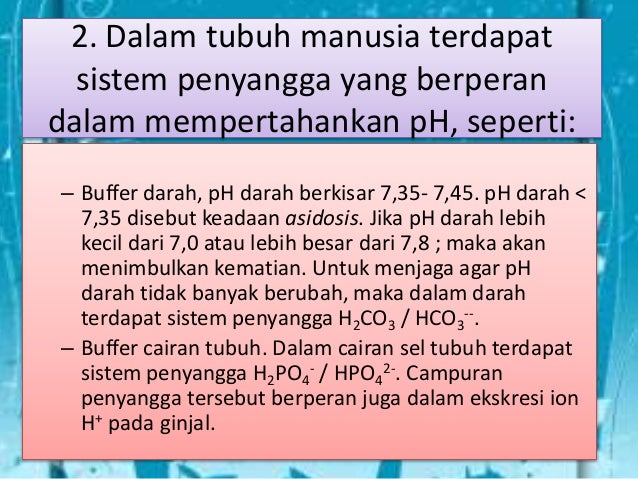 Larutan penyangga kimia Larutan penyangga kimia