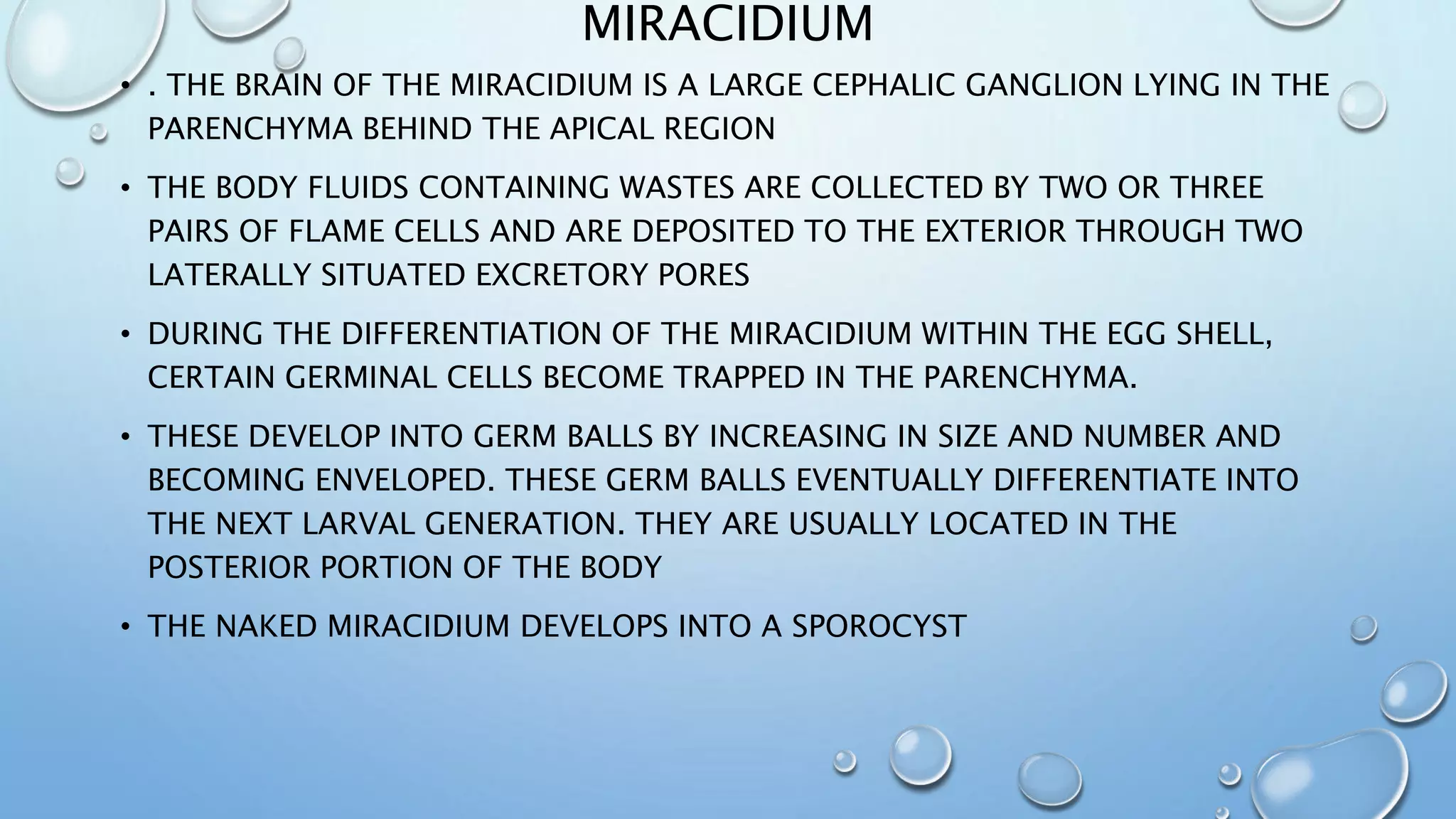 Larval forms of trematodes sj | PPTX
