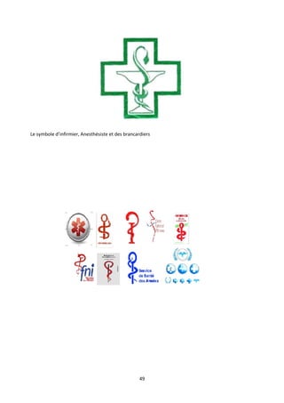 49
Le symbole d’infirmier, Anesthésiste et des brancardiers
 