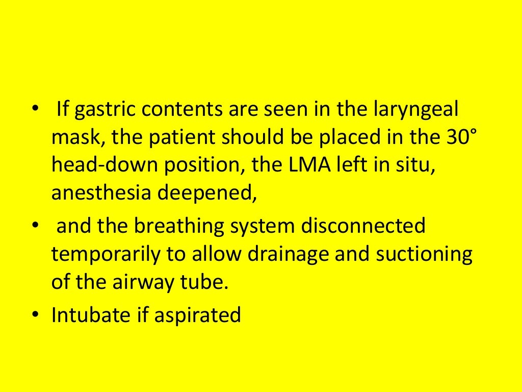 Laryngeal maskairway