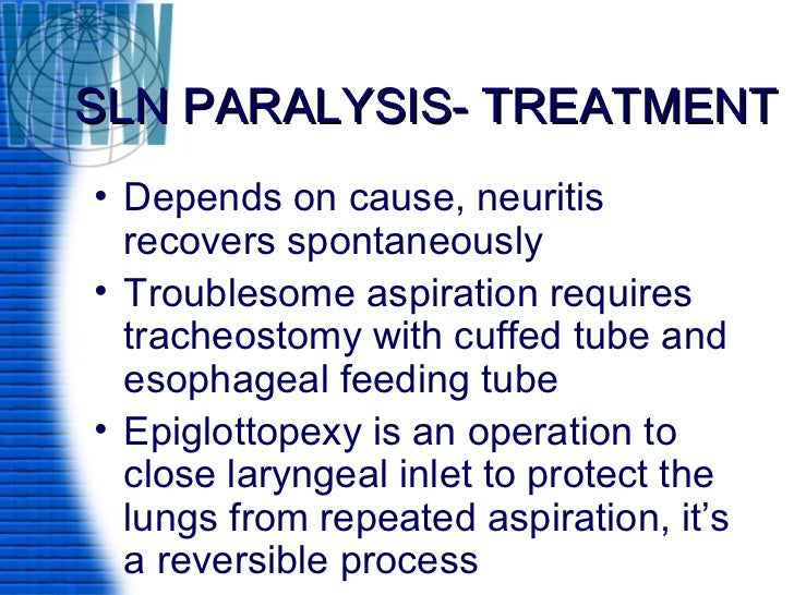 Laryngeal paralysis