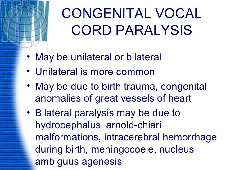 Laryngeal paralysis