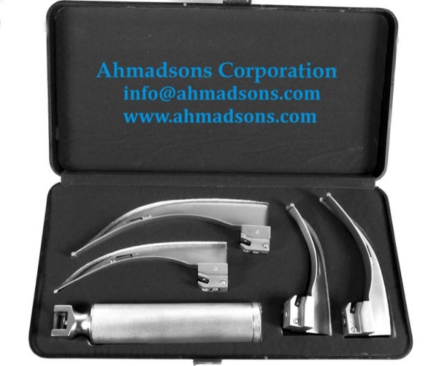 Macintosh Laryngoscopes Set Conventional