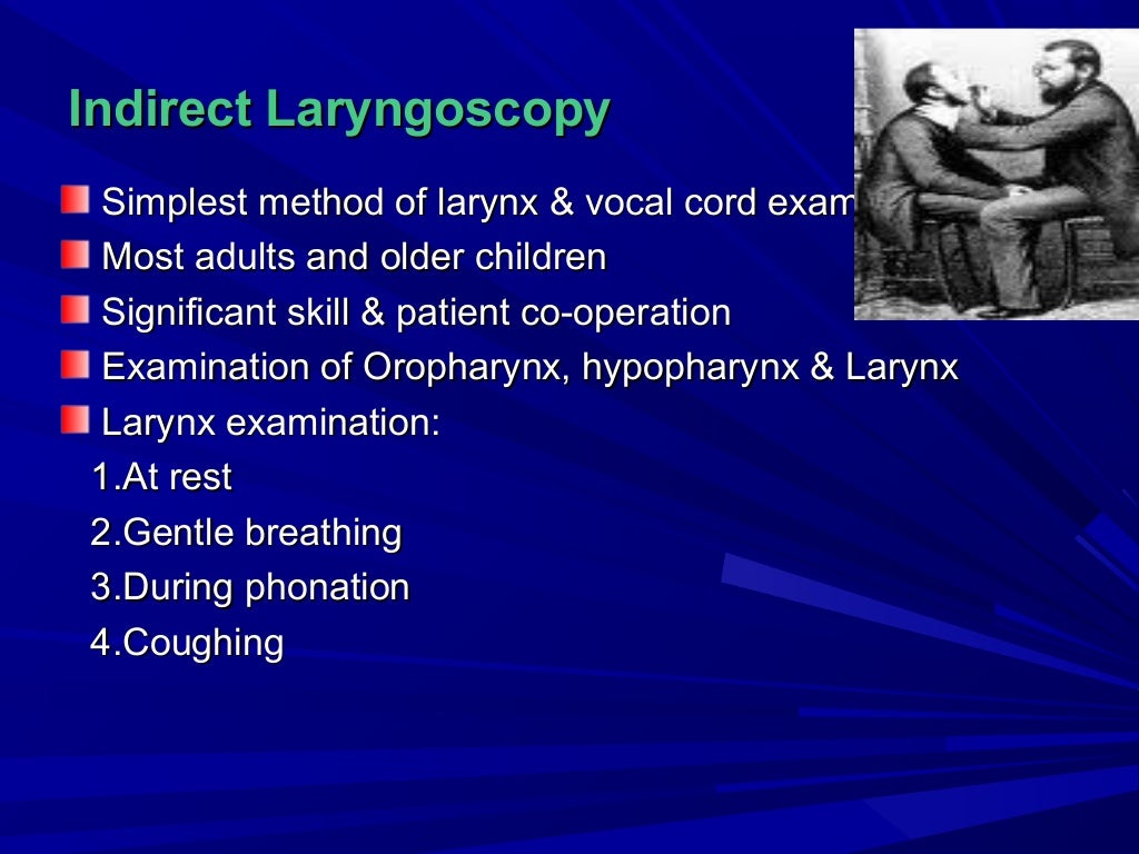 Laryngoscopy