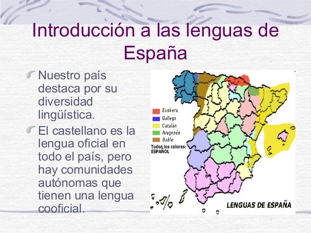Resultado de imagen de las lenguas de espaÃ±a