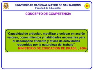 CONCEPTO DE COMPETENCIA 12 