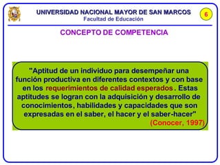 CONCEPTO DE COMPETENCIA 6 