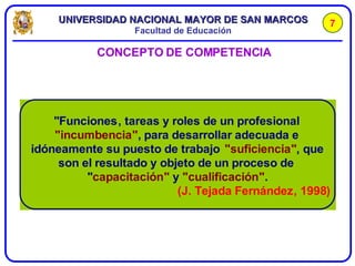 CONCEPTO DE COMPETENCIA 7 