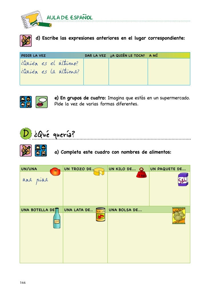 lista de compras de supermercado completa en espanol