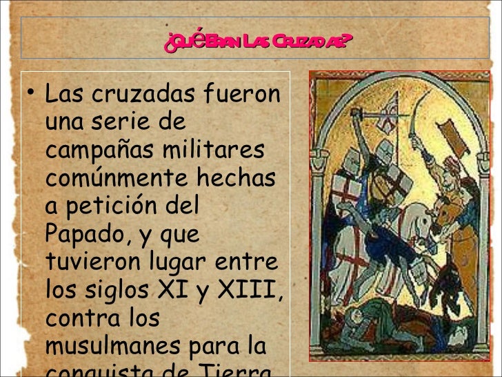 Las cruzadas