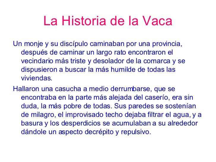 Las Disculpas De La Vaca