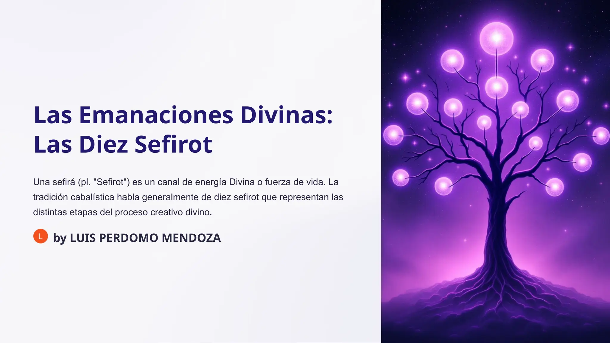 Las Emanaciones Divinas Las Diez Sefirot pptx las-emanaciones-divinas-las-diez-sefirot-pptx
