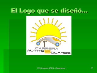 El Logo que se diseñó… 