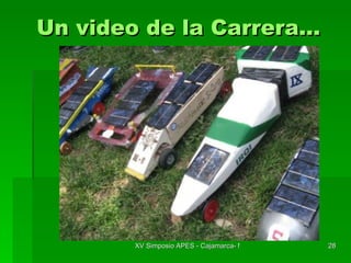 Un video de la Carrera… 