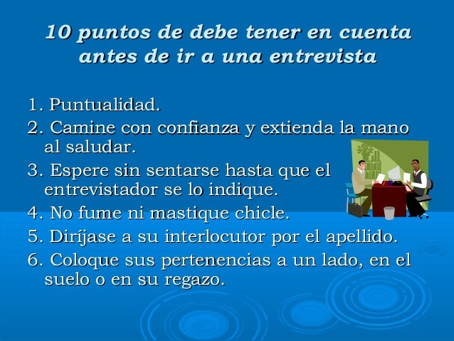 Las entrevistadetrabajo