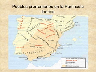 Pueblos prerromanos en la Península Ibérica 