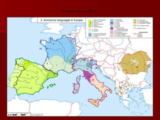Las lenguas romances en Europa 
